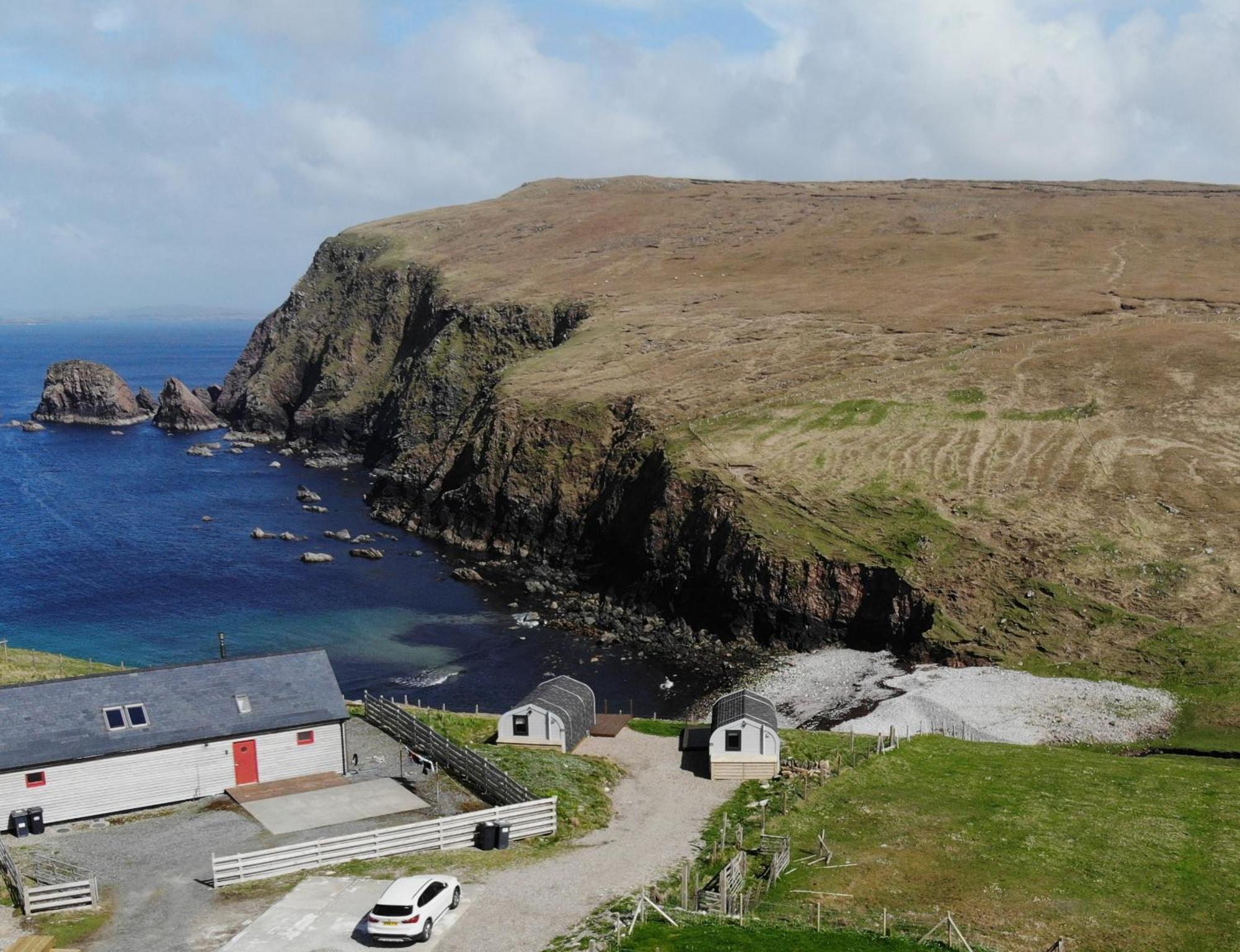 Seapods - Isle Of Lewis - Luxury En-Suite Pods On The Edge Of The Atlantic Ocean Aird Uig Екстериор снимка