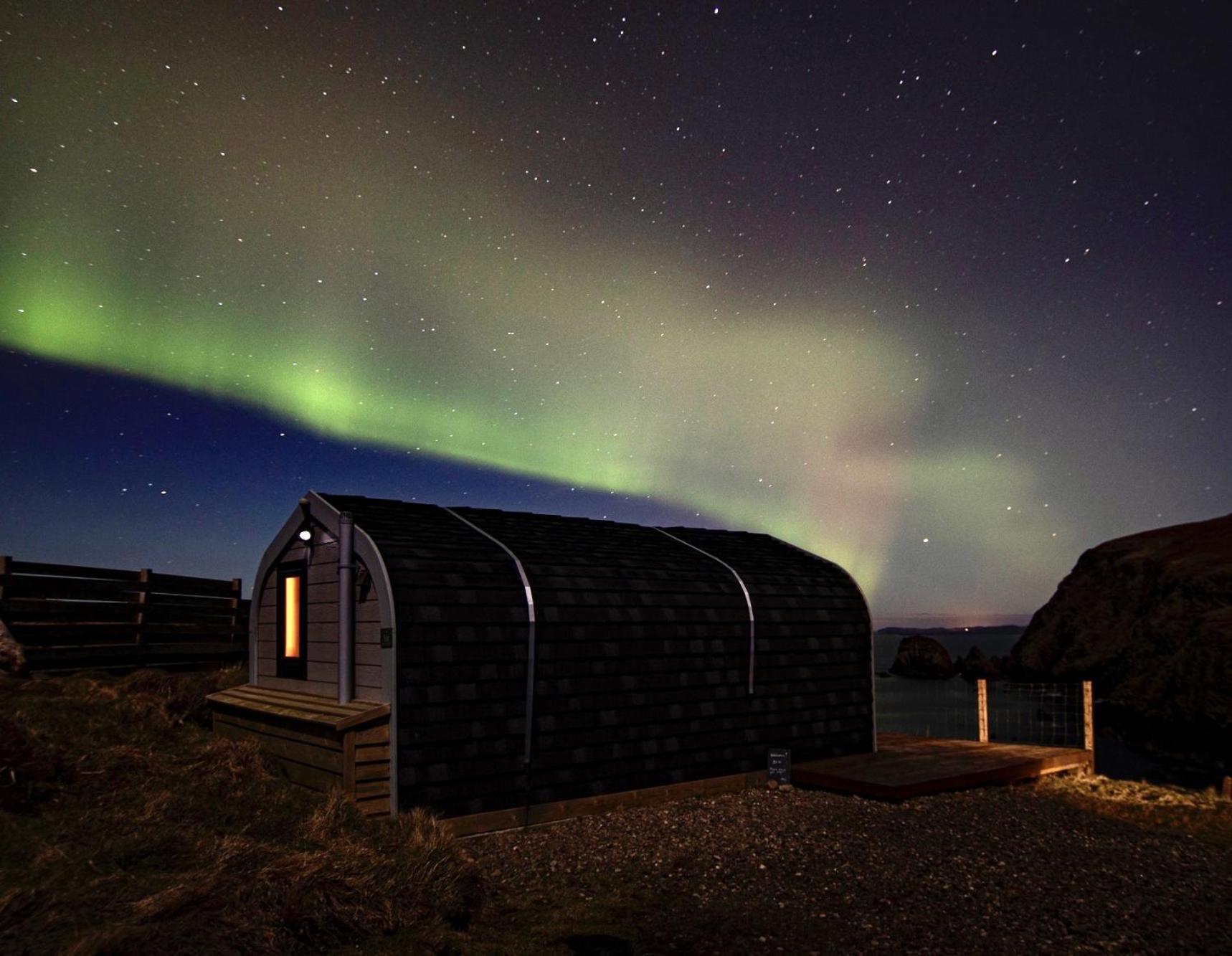 Seapods - Isle Of Lewis - Luxury En-Suite Pods On The Edge Of The Atlantic Ocean Aird Uig Екстериор снимка
