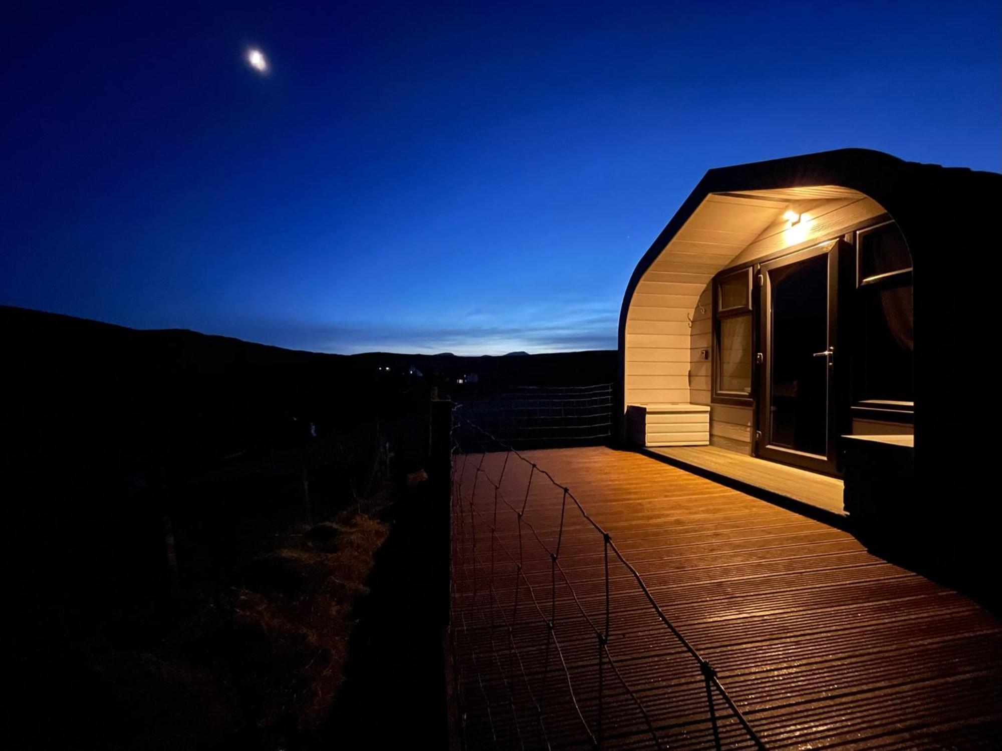 Seapods - Isle Of Lewis - Luxury En-Suite Pods On The Edge Of The Atlantic Ocean Aird Uig Екстериор снимка