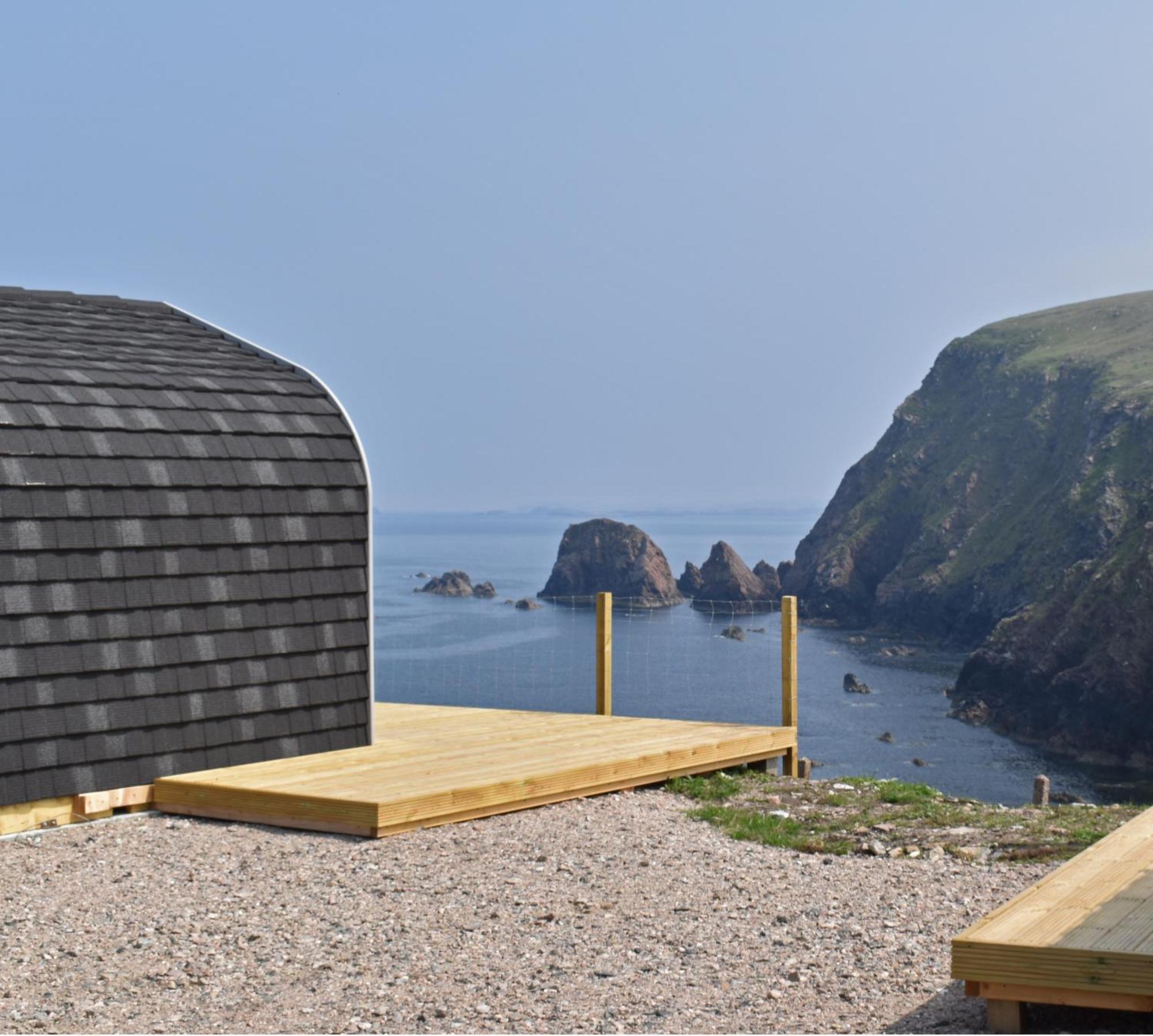 Seapods - Isle Of Lewis - Luxury En-Suite Pods On The Edge Of The Atlantic Ocean Aird Uig Стая снимка