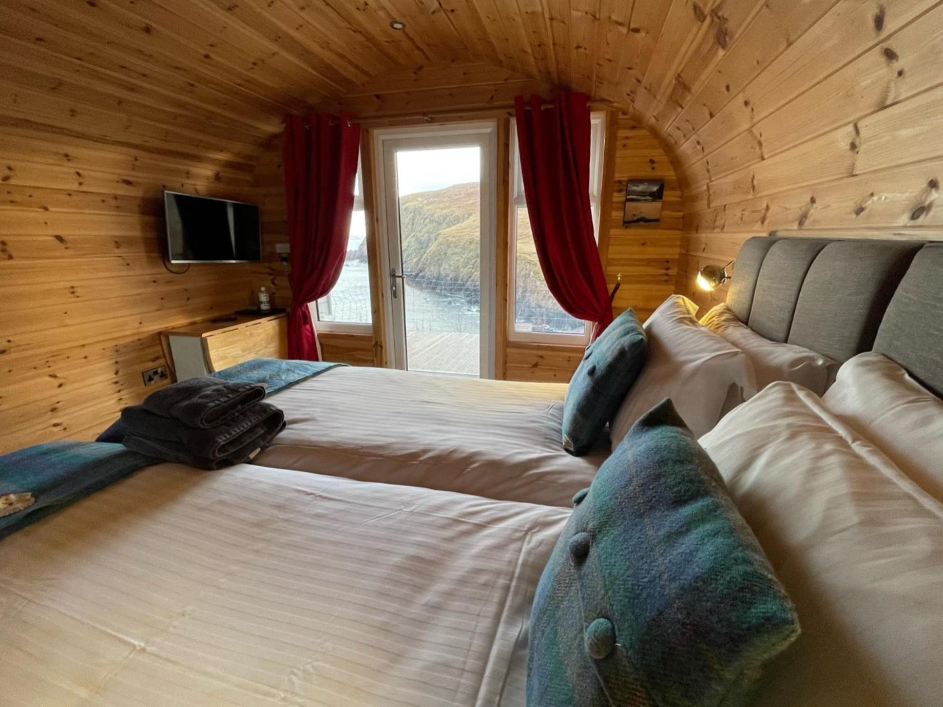 Seapods - Isle Of Lewis - Luxury En-Suite Pods On The Edge Of The Atlantic Ocean Aird Uig Екстериор снимка