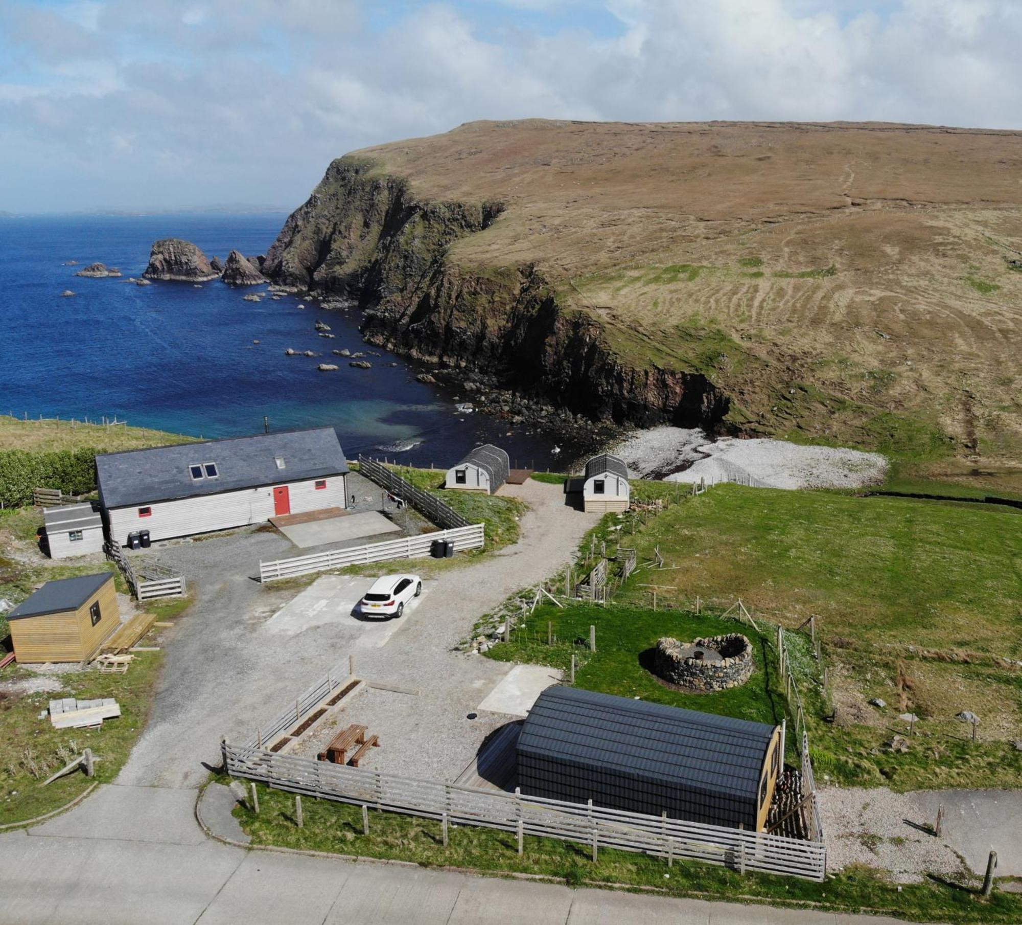 Seapods - Isle Of Lewis - Luxury En-Suite Pods On The Edge Of The Atlantic Ocean Aird Uig Екстериор снимка